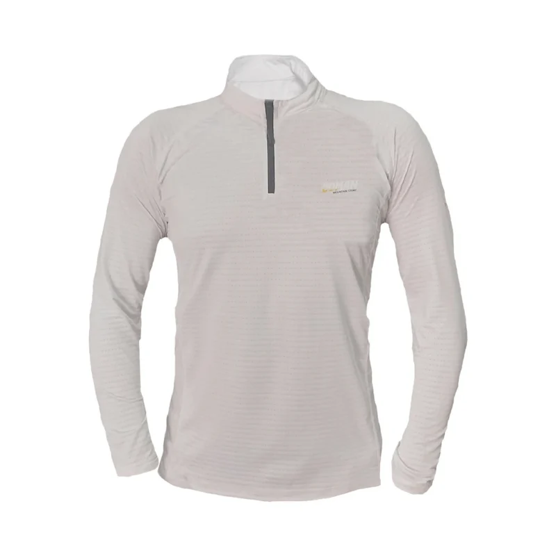 تی شرت کوهنوردی مردانه دومان مدل گرانیت رنگ سفید