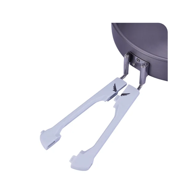 ست ظروف اسنوهاک مدل T112 دسته های تا شونده و نسوز ماهیتابه