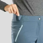 شلوار کوهنوردی مردانه Quechua SH520 دارای کمربند و چسب های قوی