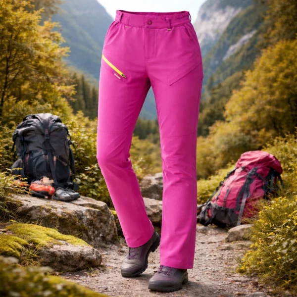 شلوار کوهنوردی زنانه چایوسایت مدل LEISURE رنگ سرخابی