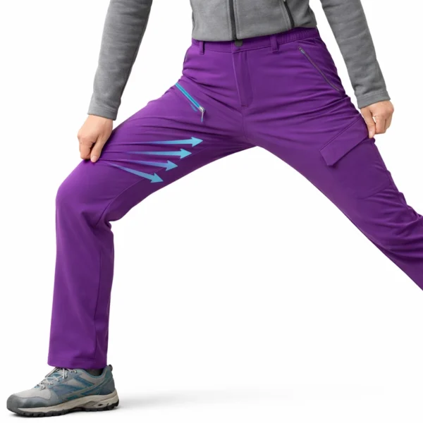 شلوار کوهنوردی زنانه چایوسایت مدل LEISURE دارای کشسانی 4 جهته