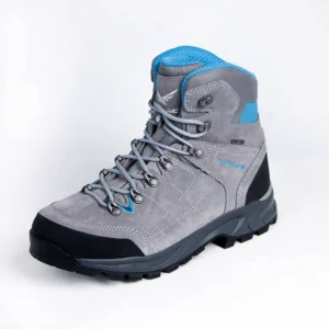 کفش اسنوهاک مدل روژان رنگ طوسی نمای روبرو