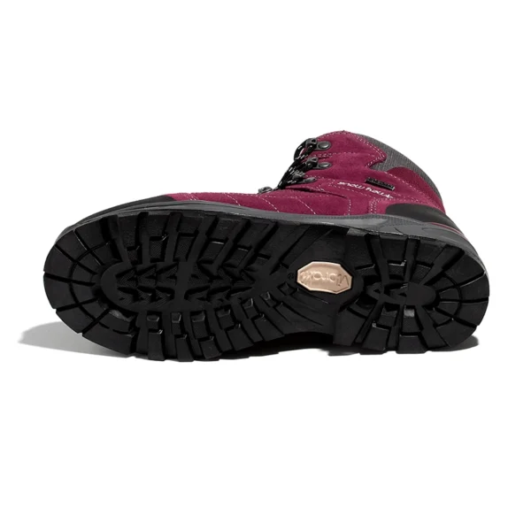 کفش اسنوهاک مدل روژان رنگ قرمز زیره ویبرام