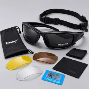 عکس اصلی : عینک تاکتیکال و ورزشی Daisy X7 Polarized