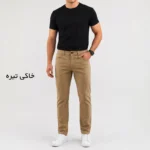 شلوار کتان کشسان رانگلر با پارچه اسپاندکس و پلی‌استر